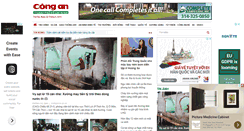 Desktop Screenshot of congan.com.vn