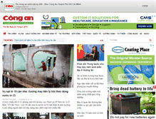 Tablet Screenshot of congan.com.vn
